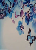 BUTTERFLY orchid flower Cover Case for iPad 6th 5th Air ipad mini 1 2 3 4 AUS SE