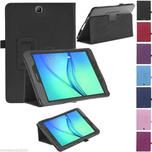 Premium 2 FOLD  Flip case cover stand for Samsung Galaxy Tab A 9.7 T550 T555 AU