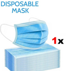 PREMIUM FACE MASK MOUTH MASKS 3 PLY PROTECTIVE DISPOSABLE ANTI BACTERIAL - VIC