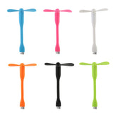 New Portable Flexible USB Mini Cooling Fan For Power Bank Computer Notebook PC