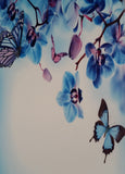 BUTTERFLY orchid flower Cover Case for iPad 6th 5th Air ipad mini 1 2 3 4 AUS SE