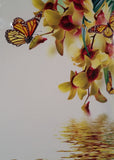 BUTTERFLY orchid flower Cover Case for iPad 6th 5th Air ipad mini 1 2 3 4 AUS SE