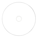 Burn CD-R 52X 700mb full hub white inkjet Printable CD -R Blank media Discs