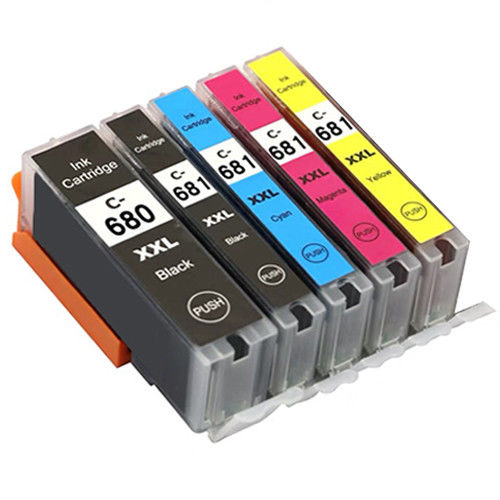 5 x PGI-680XL CLI-681XL XXL Nonoem CANON PIXMA TR7560 TS8160 TS9160 681 680