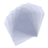 3000 Clear Plastic CD DVD BDR Sleeves 150 micron PREMIUM PP Sleeve with flap cpp