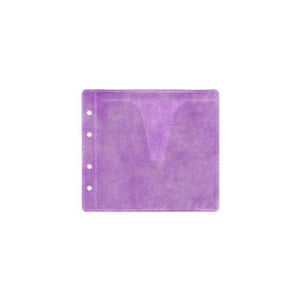 200 double sided plastic binder Covers Sleeves for CD DVD BD-R PURPLE HOLD 400