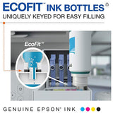 Genuine Epson 502 T502 EcoTank Ink Bottle for ET4750 ET2700 ET3700 ET2750 BLACK