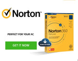 Norton 360 Deluxe 1 Year 3 or 5 Devices PC MAC ios VPN E-License Key 2025-2026