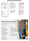 norton secure VPN WIfi Privay 3 devices and fast shark delivery - surf anonymous