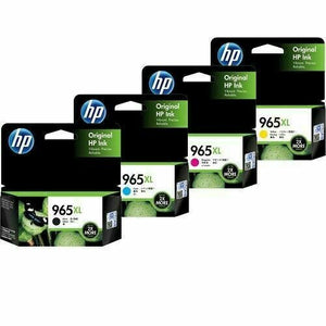 Original HP 965XL CYAN M Y BLACK High Yield or Value Pack Genuine Ink Cartridge