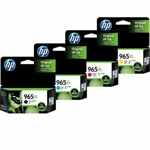 4 Original HP 965XL BK/C/M/Y High Yield or Value Pack Genuine Ink Cartridge BOX*