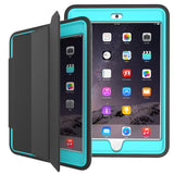 For iPad mini 1 2 3 4 Air 2 nonoem 4 in 1 Heavy Duty Shockproof Case Cover