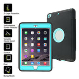 For iPad mini 1 2 3 4 Air 2 nonoem 4 in 1 Heavy Duty Shockproof Case Cover