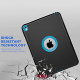 For iPad mini 1 2 3 4 Air 2 nonoem 4 in 1 Heavy Duty Shockproof Case Cover