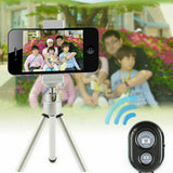 Wireless Bluetooth Remote Control Camera for iPhone iPad Android Phones BLUE