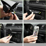 Car CD PLAYER SLOT magnetic Mount Dock Holder Stand For Cell Phone GPS MP3 QA