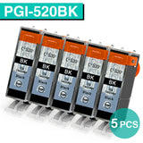 1-10pcs BLACK Ink Cartridges for Canon PGI-520 Canon PIXMA iP3600 iP4600 nonoem