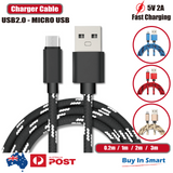 Micro USB to USB2.0 Male Data Sync FAST Charger Charging Cable cord nonoem