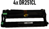 2x 4x DR251 DR-251CL Drum unit for HL3150CDN HL3170CDW MFC9330CDW MFC9335CDW