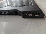 Notebook Laptop Cooling Pad Cooler Fan 14 to 17 inch - BIg fan with usb port