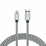 Braided Charging Cable 0.2 1 2 3 M USB Charger For iPhone 13 12 11 Xs PRO MAX XR