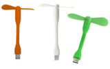New Portable Flexible USB Mini Cooling Fan For Power Bank Computer Notebook PC