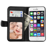 Leather Flip CREDIT CARD Case Wallet Cover Stand For Apple iPhone 7 6S 6 Plus 5S