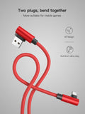 1M Type C 90 DEGREE Right Angle Fast Data Sync Charging Charger Cable AU SEND