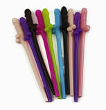 10/20/50X Willy Penis Dick Straw Hens Night Party Straws Mix Colours Bachelorett