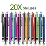 10 20 Capacitive Touch Screen Stylus Pen for iPhone iPad iPod Tablet Samsung T