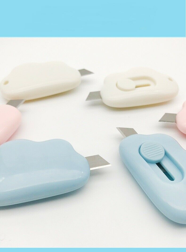 Cute Cloud Mini Knife Box Cutter Kawaii Cutter Awan 