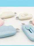 10pcs Pack 1cm Mini Pocket Box Cutter Retractable Blade Utility Knife Kids child