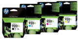 4x GENUINE HP920XL B C M Y Colour Ink Cartridge For HP Officejet 6000 6500 7000