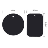 4X Magnetic Metal Plate Car Phone Holder Accessories Stand For Magnet 3M Sticker