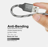 Braided Fast Charging Cable Charger Cord For iPhone 11 12 X 7 8 XS 6 iPad 9 8 7