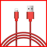 Braided USB Charging Phone Cable Data Cord Charger For iPhone 12 11 iPad 9 8 7