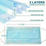 Premium Disposable Face Masks 3 Layers Anti Bacterial Filter mask - VIC Stock