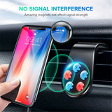 360 Rotation Magnetic Car Air Vent Phone Holder - iPhone 12 11 10 Samsung AUS SE