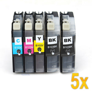 5x Ink Cartridge LC133 LC-133 for Brother DCP J552DW J152W J752DW J172W AUS SELL