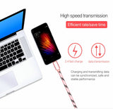 Braided Fast Charging Cable Charger Cord For iPhone 11 12 X 7 8 XS 6 iPad 9 8 7