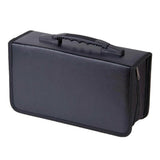 128 Disc CD DVD Bluray Storage Holder Solution Binder Book Sleeves - BLACK COLOR
