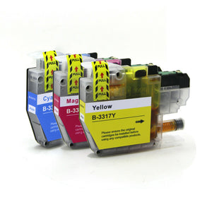 3X Generic LC3317 Coloured Ink Cartridge For Brother MFC J6930dw J6730dw Nonoem