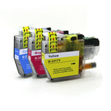 3X Generic LC3317 Coloured Ink Cartridge For Brother MFC J6930dw J6730dw Nonoem