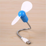 2x Portable Flexible Mini USB Cooling Fan Cooler For Laptop PC window 11 10 8 7