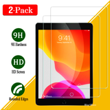 2X ozi Tempered Glass film for Apple iPad 7th Gen 5 6 5th 6th 7th 8th 9th 10th
