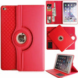 2 in 1 360 TPU Smart Wallet Stand Case Cover + cards for iPad mini 4 3 2 1 Pro
