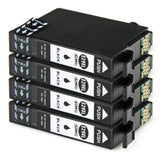 4x T29XL BLACK  nonOEM Cartridges for Epson Expression Home xp-235xp-332xp-33