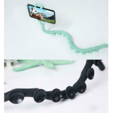Flexible Cute Worm Lazy Bracket Suction Cup Phone Stand Holder Mount Universal