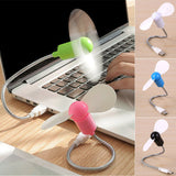 2x Portable Flexible Mini USB Cooling Fan Cooler For Laptop PC window 11 10 8 7