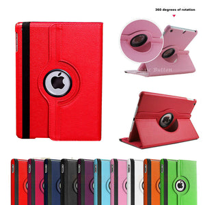 360 Rotate Leather Case Cover For Apple iPad 3 4 5 6 7 8 9 Mini 6 Pro Air 2 1